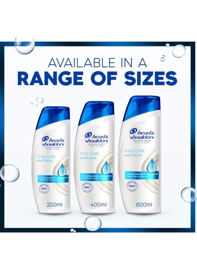 Head & Shoulders Total Care Anti-Dandruff Shampoo 600 ml - Image 2
